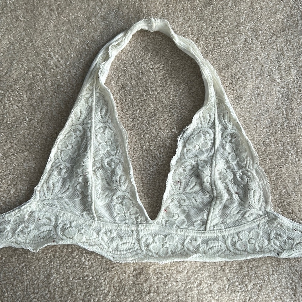 White out from under bralette